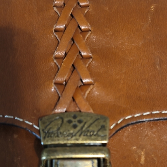 Patricia Nash Brown Leather Crossbody Bag - Picture 5 of 5